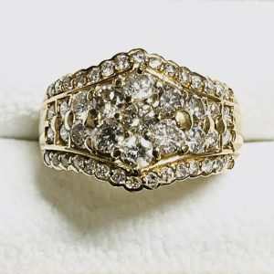 K18 18金 2.06Ct ダイヤモンド リング