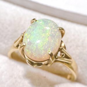 K18(18金) オパールリング