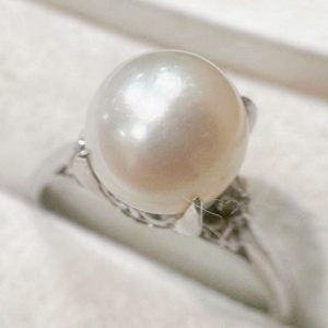 Pt900(プラチナ900) パールリング