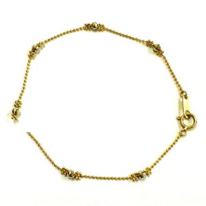 K18/Pt850 ブレスレット