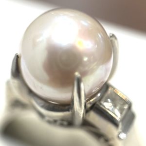 Pt900 パール リング