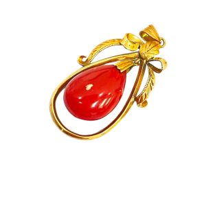 18K 珊瑚 トップ