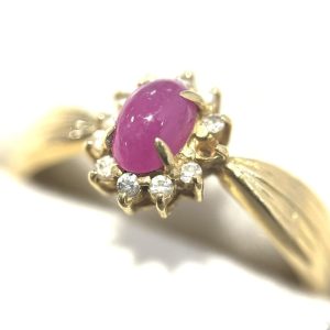 K18 18金 ルビー  リング