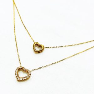 K18 メレダイヤネックレス