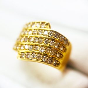 K18 メレダイヤリング