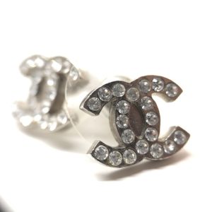シャネル CHANEL ラインストーン ピアス
