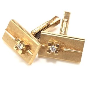 K18 カフス メレダイヤ