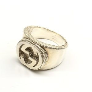グッチ GUCCI SV925 リング インターロッキング