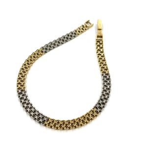 K18/Pt850 コンビ ブレスレット