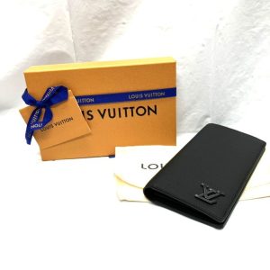 Louis Vuitton ルイヴィトン アエログラム ポルトフォイユブラザ
