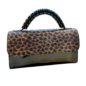LOEWE レオパード ハンドバッグ