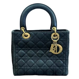 Dior レディ ディオール カナージュ ハンドバッグ MA-0917 ミディアム