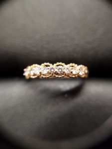 K18ダイヤモンドリング