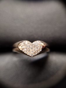 K18ダイヤモンドリング