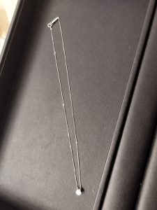 Pt900ダイヤモンドネックレス