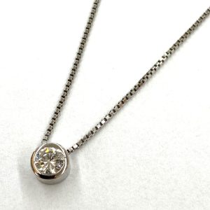Pt850 プラチナ850 ダイヤ ネックレス