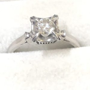 Pt850 ダイヤモンド リング プラチナ850