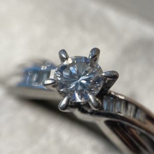 Pt900 0.34ct ダイヤモンド プラチナ リング