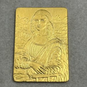 K24 三越 モナリザ展 記念  金板