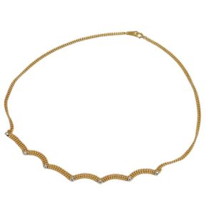 K18 Pt850 コンビネックレス