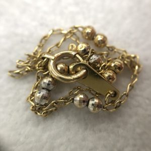 K18WG ブレスレット