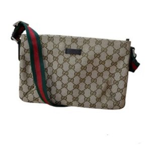 ＧＵＣＣＩ グッチ ＧＧキャンバス シェリーライン ショルダーバッグ