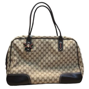 GUCCI グッチ GGキャンバス ボストンバック
