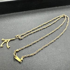 K18Pt900ネックレス