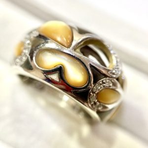 K18WG(ホワイトゴールド18金) デザインリング