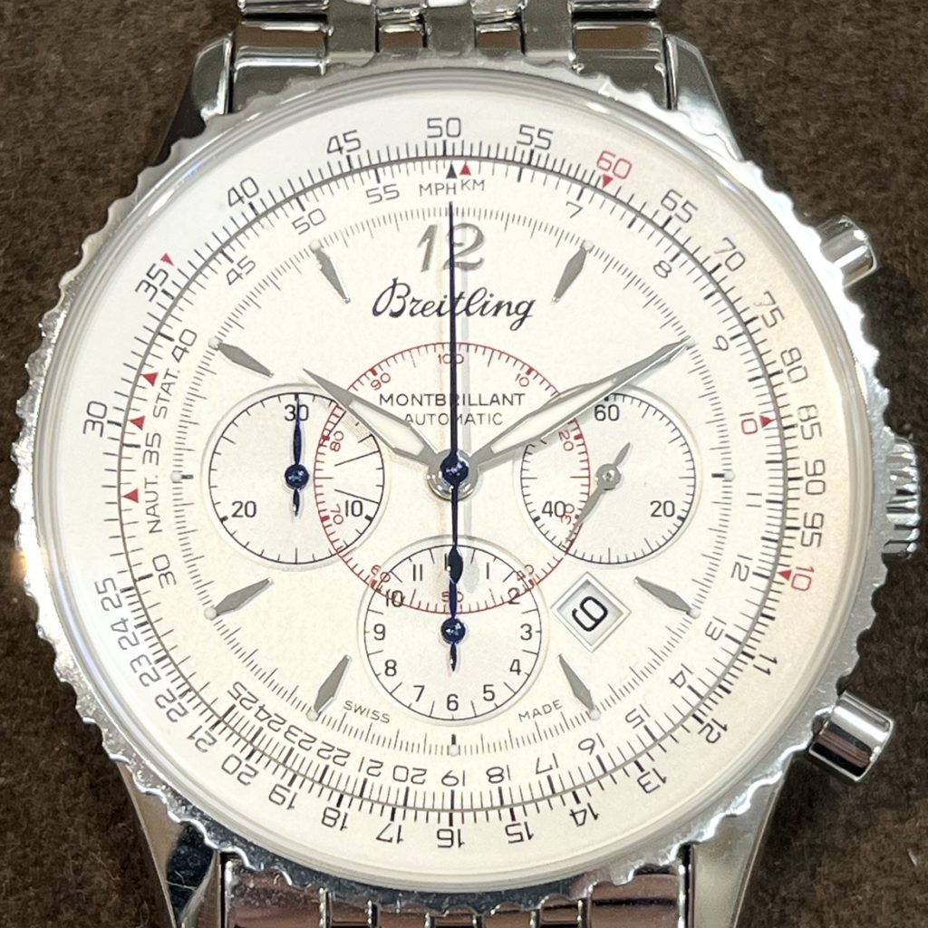 ブライトリング BREITLING モンブリラン クロノグラフ 腕時計の買取 