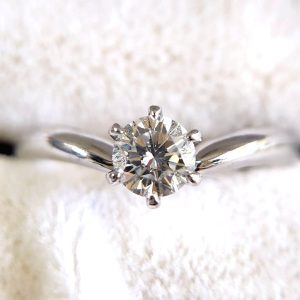 プラチナダイヤモンドリング Pt900 0.302ct|渋川市渋川