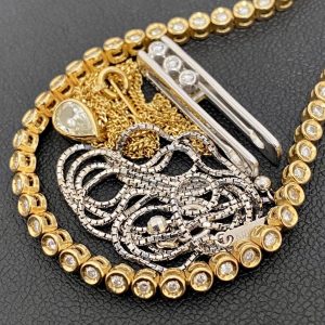 K18ブレス / K18ネックレス / K18WGネックレス