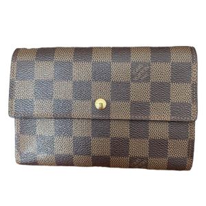 ルイヴィトン Louis Vuitton ダミエ 3つ折り財布