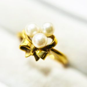 K18 パールリング