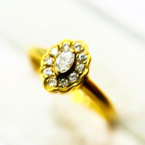 K18 ダイヤリング