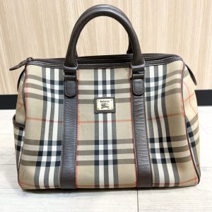バーバリー BURBERRY ノバチェック ハンドバッグ