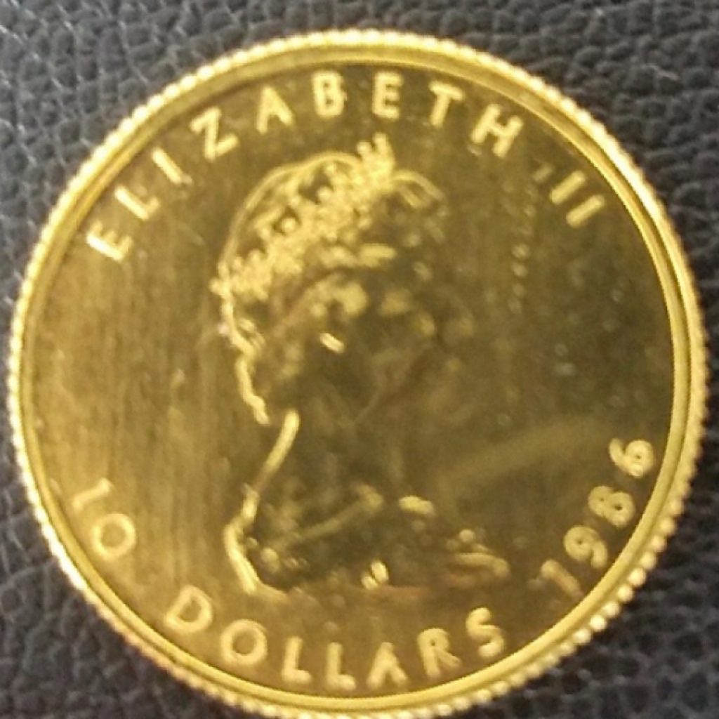 純金 K24 メイプル金貨