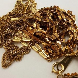 K18アクセサリーおまとめ