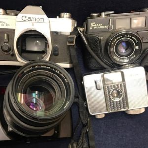 使用しなくなったカメラ