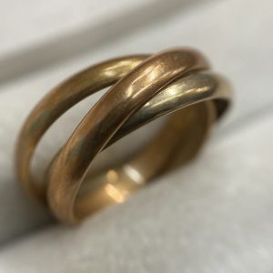 K18(18金) トリニティリング