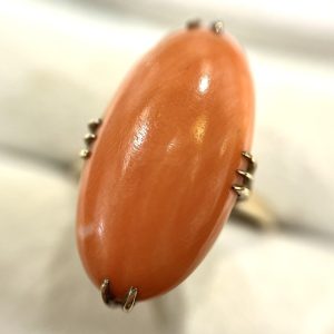 K18 珊瑚リング