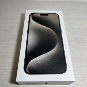 iPhone15pro 256GB ナチュラルチタニウム 新品
