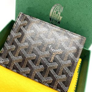 GOYARD ゴヤール ヘリンボーン柄 マネークリップ