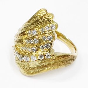 K18 ダイヤモンド リング