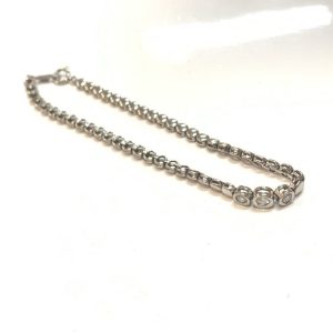 Pt850 ダイヤモンド ネックレス