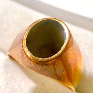 K18(18金) オニキスリング