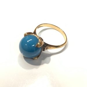 K18 ターコイズ リング