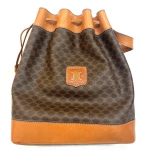 CELINE セリーヌ 巾着ショルダーバッグ