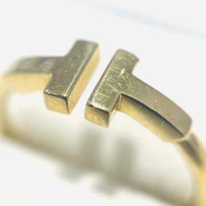 Tiffany ティファニー K18 Tワイヤーリング