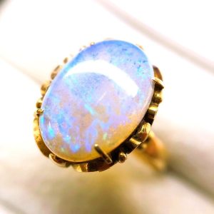 K18 18金 オパール リング